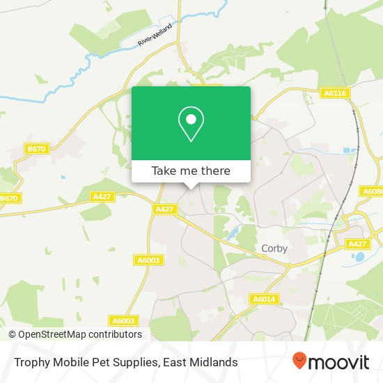 Trophy Mobile Pet Supplies map