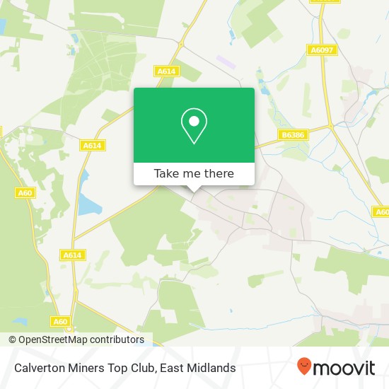 Calverton Miners Top Club map