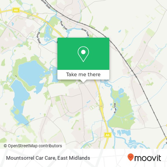 Mountsorrel Car Care map