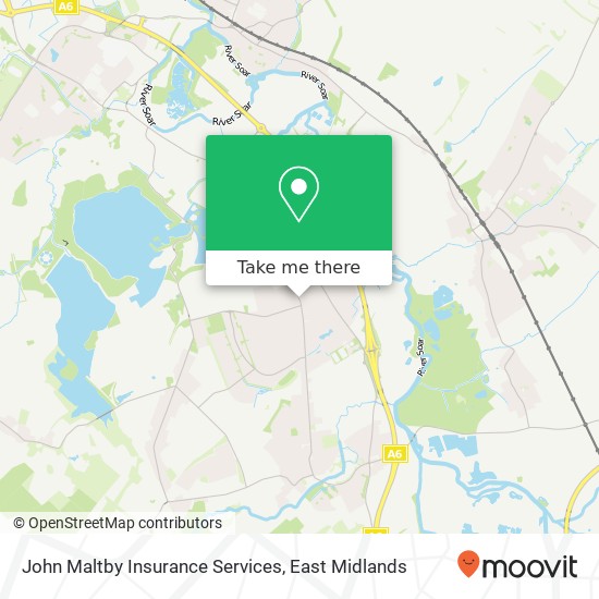 John Maltby Insurance Services map