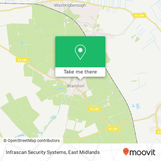 Infrascan Security Systems map