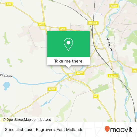 Specialist Laser Engravers map