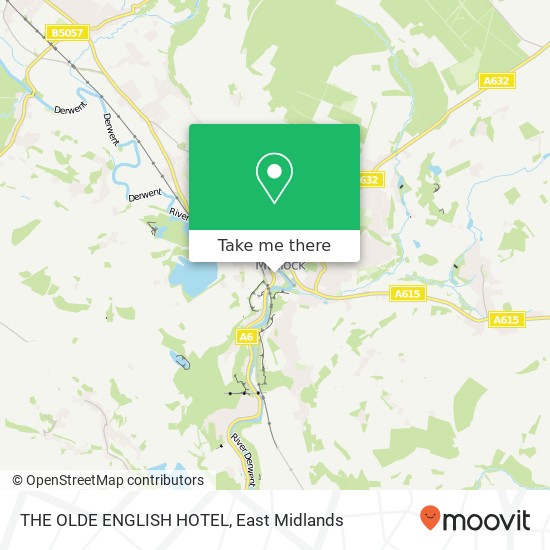 THE OLDE ENGLISH HOTEL map