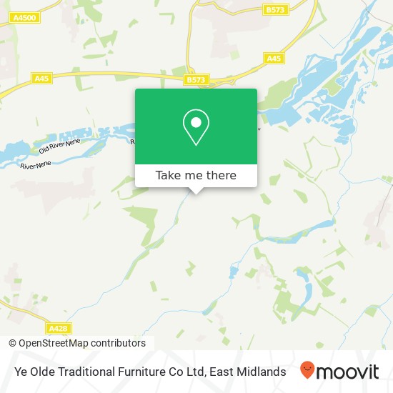 Ye Olde Traditional Furniture Co Ltd map