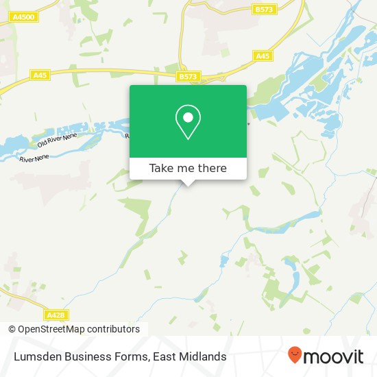 Lumsden Business Forms map