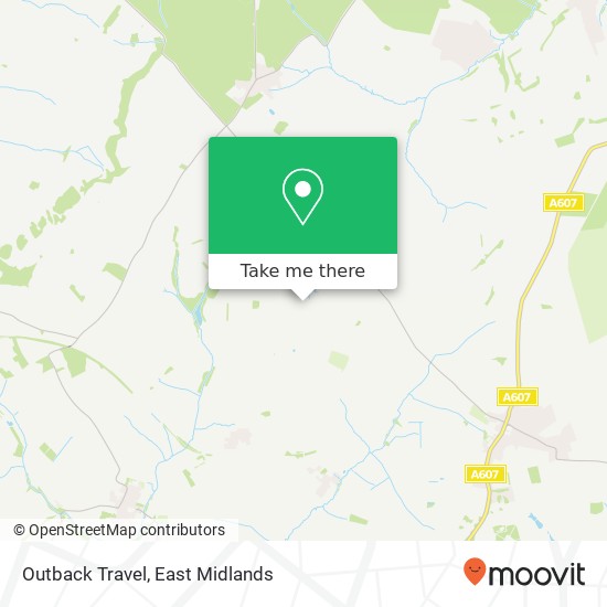 Outback Travel map
