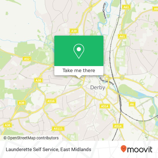 Launderette Self Service map