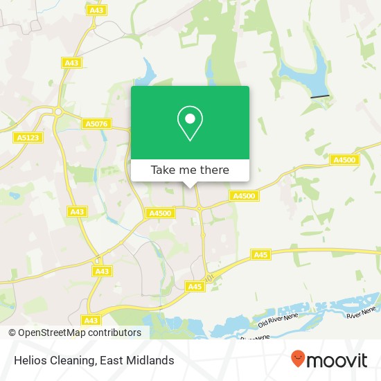 Helios Cleaning map