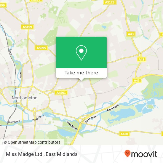 Miss Madge Ltd. map