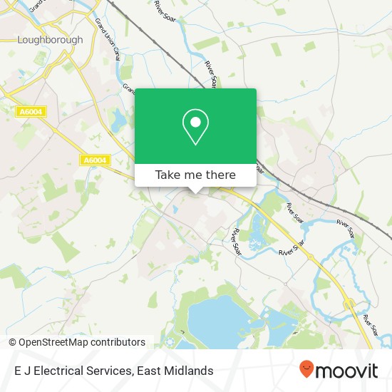 E J Electrical Services map