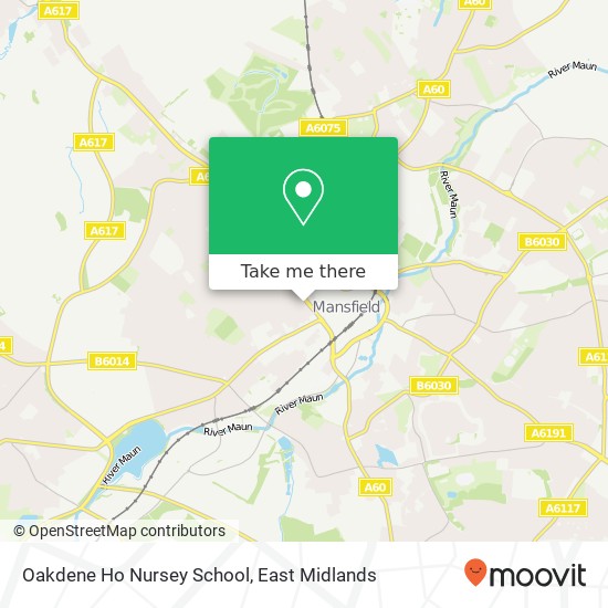 Oakdene Ho Nursey School map