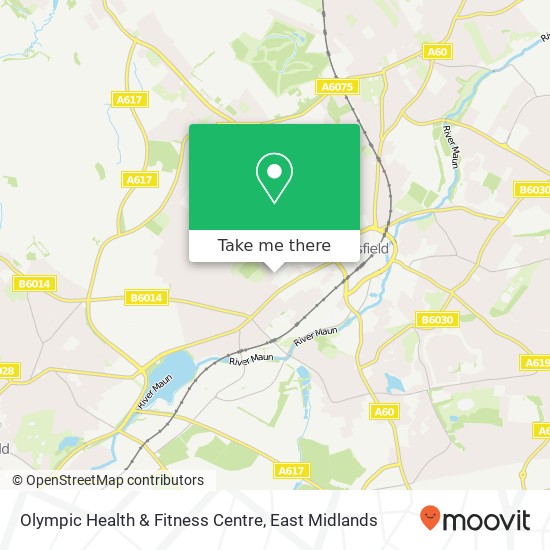 Olympic Health & Fitness Centre map