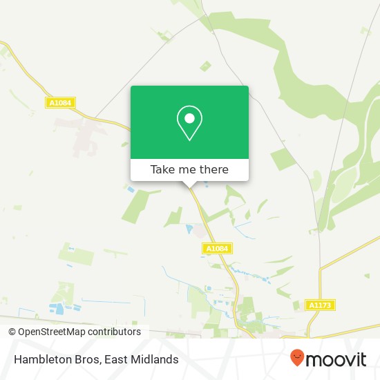 Hambleton Bros map