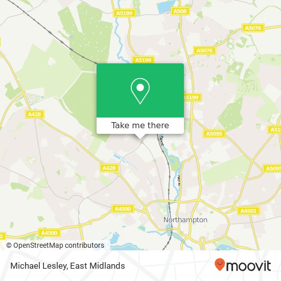 Michael Lesley map