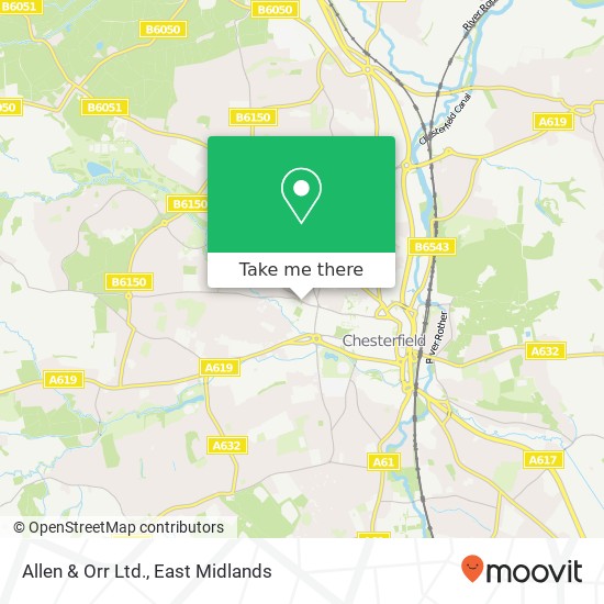 Allen & Orr Ltd. map
