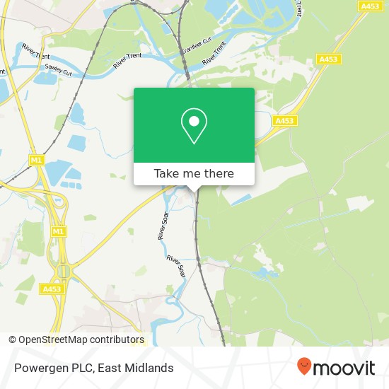 Powergen PLC map