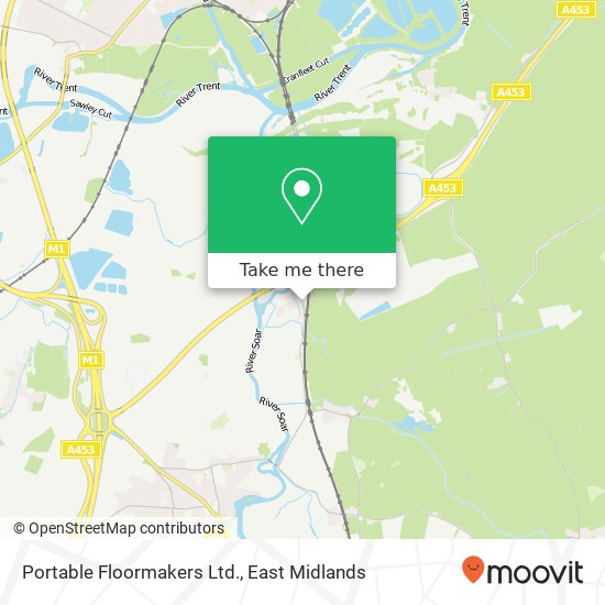 Portable Floormakers Ltd. map