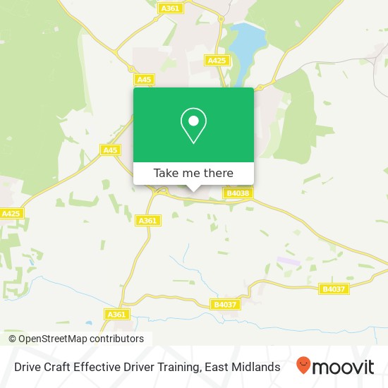 Drive Craft Effective Driver Training map