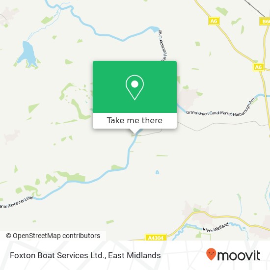Foxton Boat Services Ltd. map