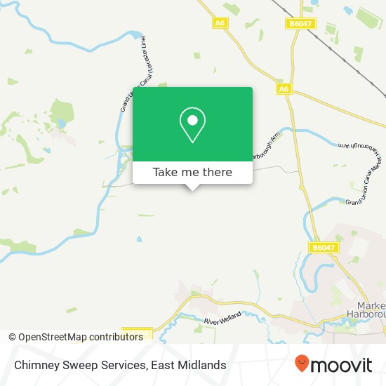 Chimney Sweep Services map