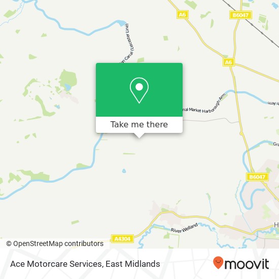 Ace Motorcare Services map