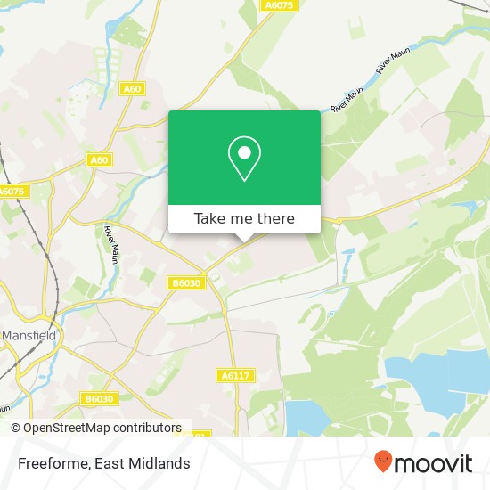 Freeforme map