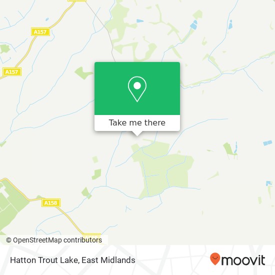 Hatton Trout Lake map