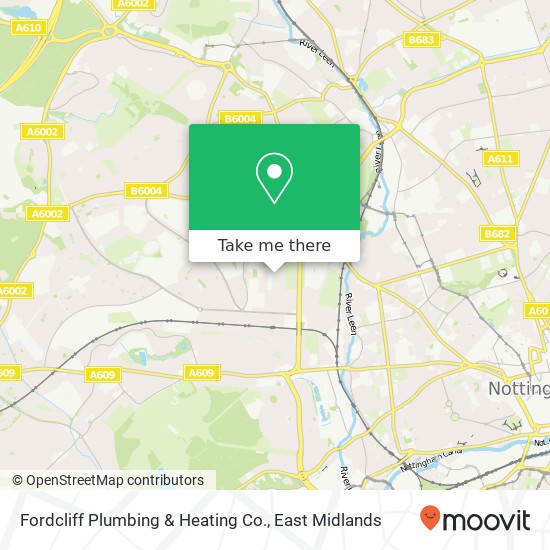 Fordcliff Plumbing & Heating Co. map