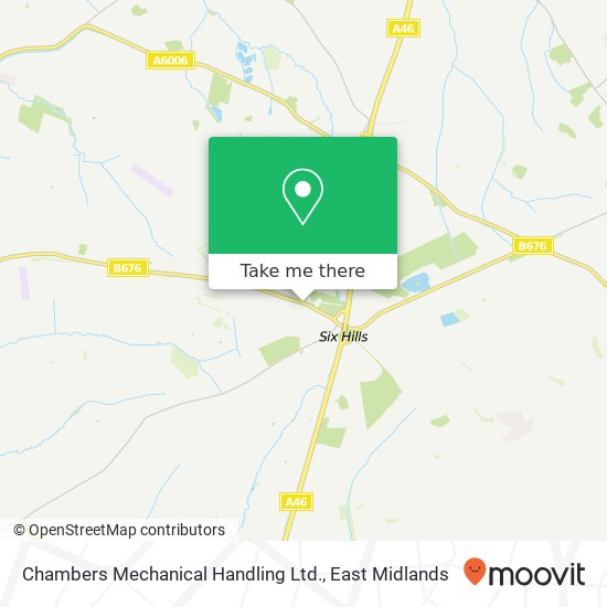 Chambers Mechanical Handling Ltd. map