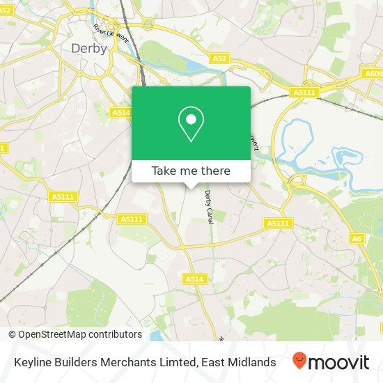 Keyline Builders Merchants Limted map