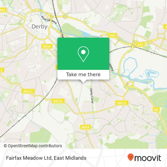 Fairfax Meadow Ltd map