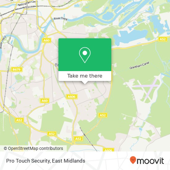 Pro Touch Security map