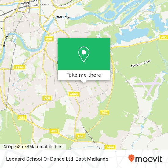 Leonard School Of Dance Ltd map