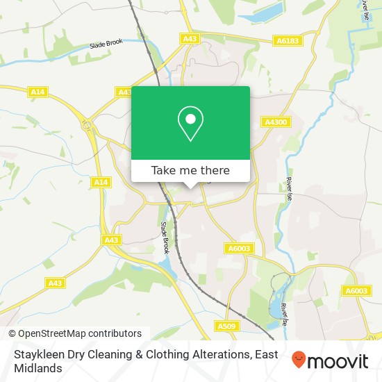 Staykleen Dry Cleaning & Clothing Alterations map