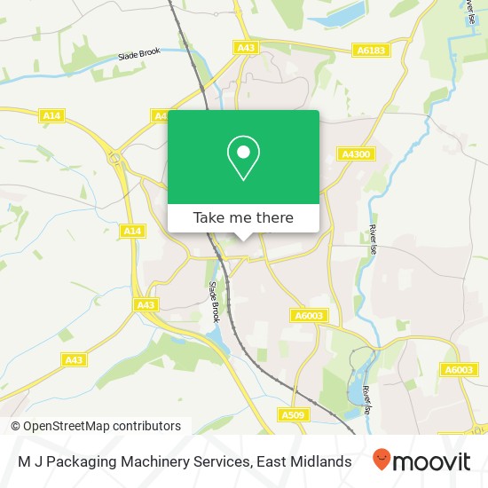 M J Packaging Machinery Services map