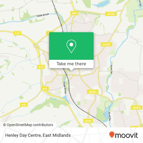 Henley Day Centre map