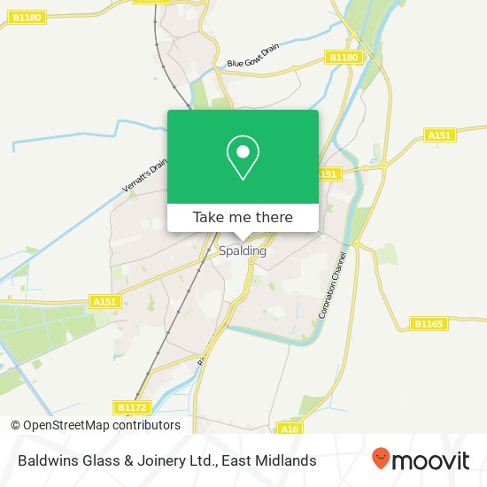 Baldwins Glass & Joinery Ltd. map