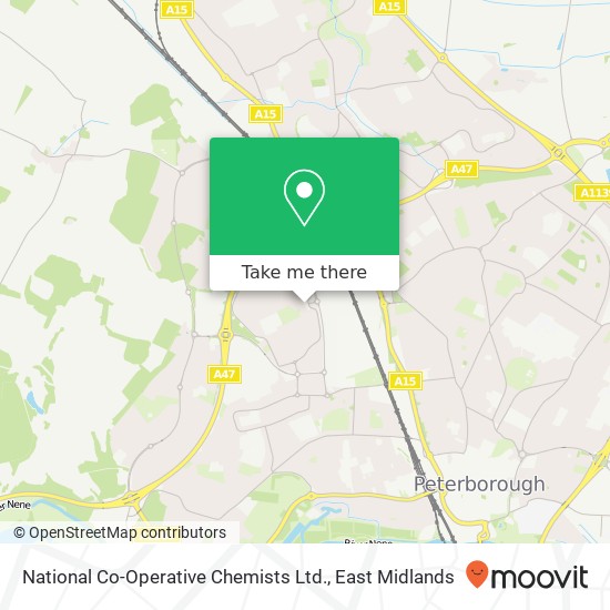 National Co-Operative Chemists Ltd. map