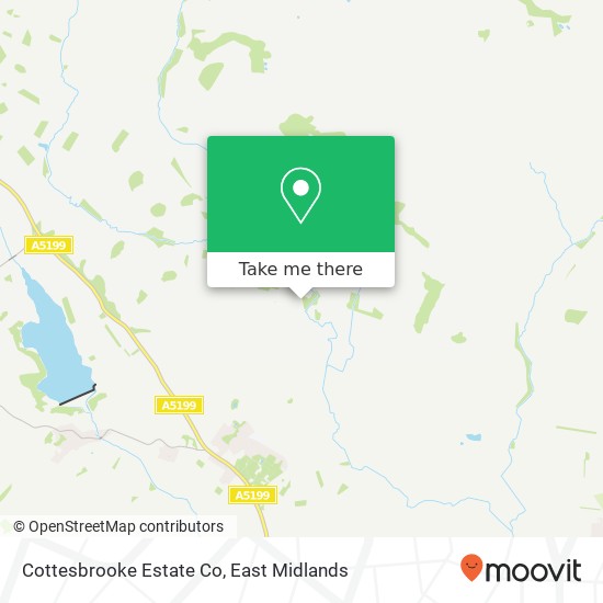 Cottesbrooke Estate Co map