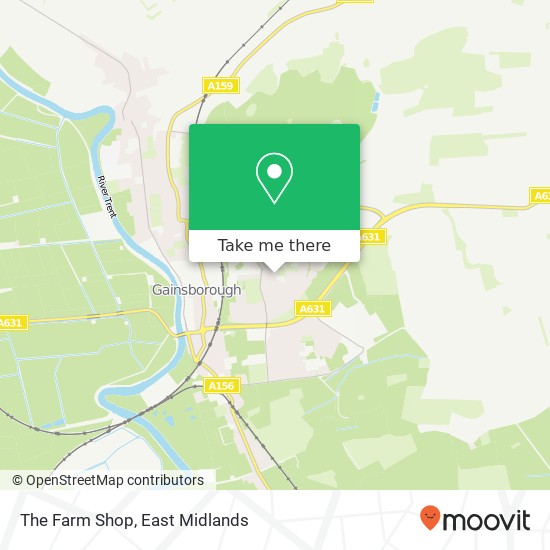 The Farm Shop map