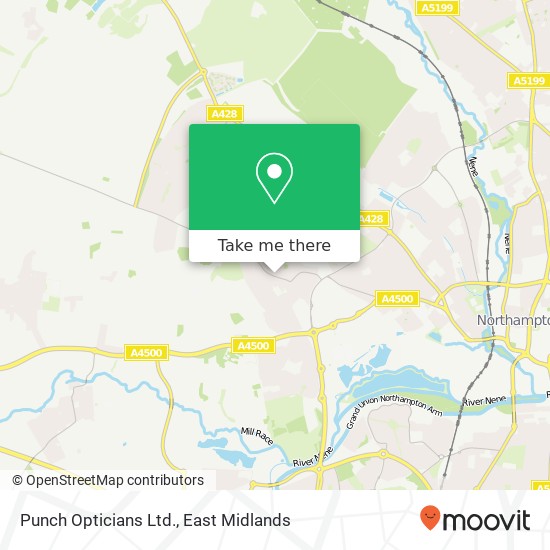 Punch Opticians Ltd. map