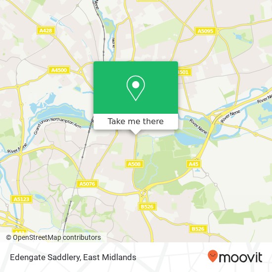 Edengate Saddlery map