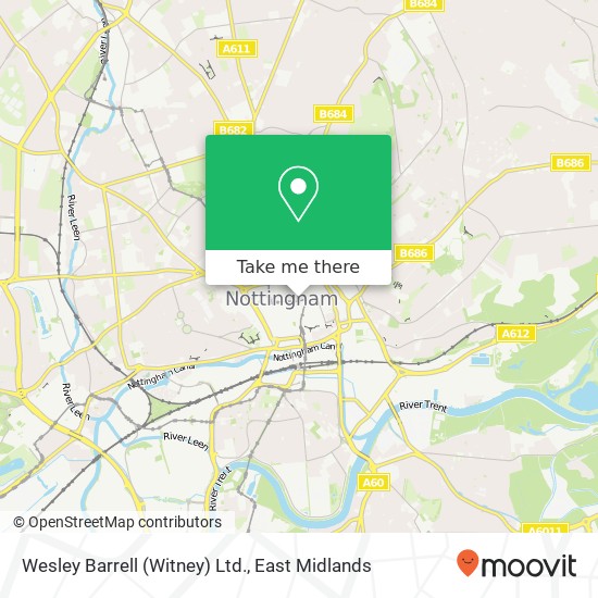 Wesley Barrell (Witney) Ltd. map