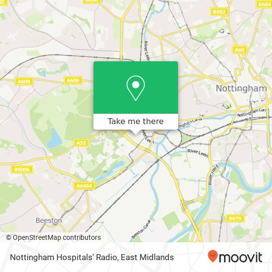 Nottingham Hospitals' Radio map