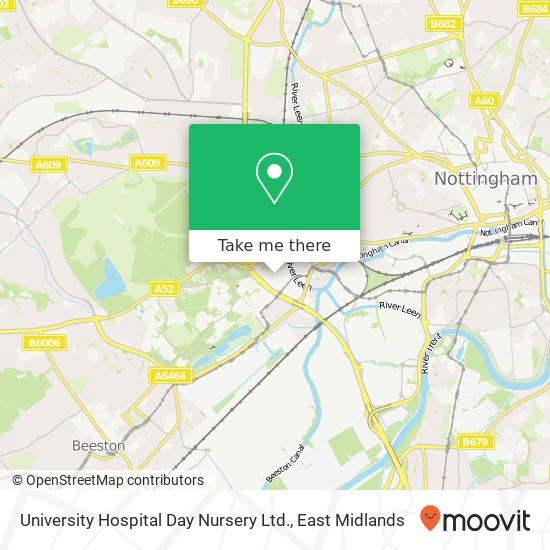 University Hospital Day Nursery Ltd. map
