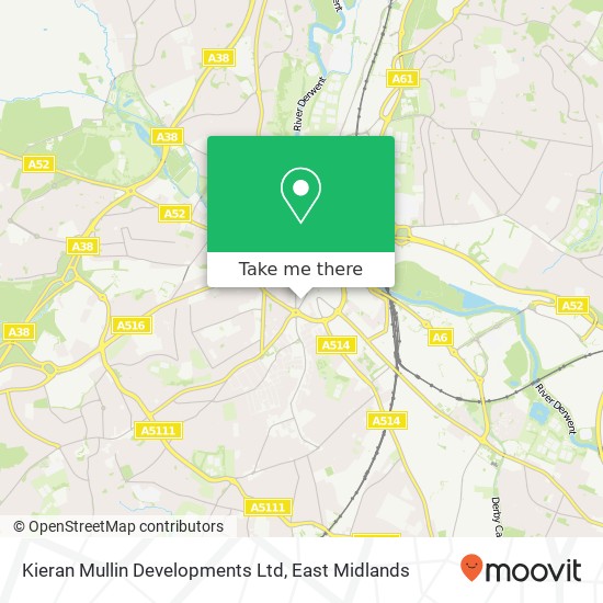 Kieran Mullin Developments Ltd map