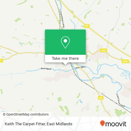 Keith The Carpet Fitter map