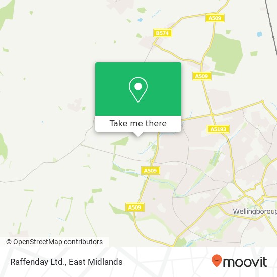 Raffenday Ltd. map