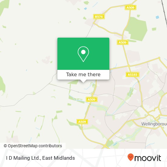 I D Mailing Ltd. map