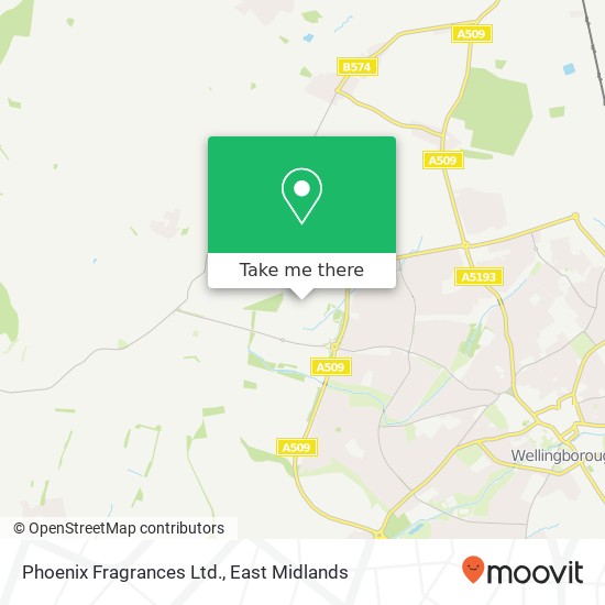Phoenix Fragrances Ltd. map
